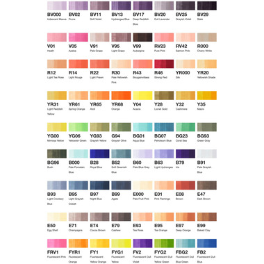 COPIC Marker Sketch 21075164 Set D, 72 Stück