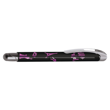 ONLINE Füllhalter College II 0.5mm 12361/3D Hello World Metallic Black