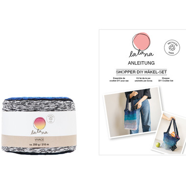 I AM CREATIVE Shopper DIY set pet uncinetto 1000-1086 blu