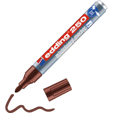 EDDING Whiteboard Marker 250 1.5-3mm 250-7 brun