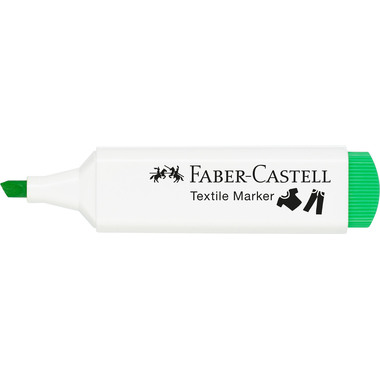FABER-CASTELL Marqueurs textiles 1.2-5mm 159531 neon vert