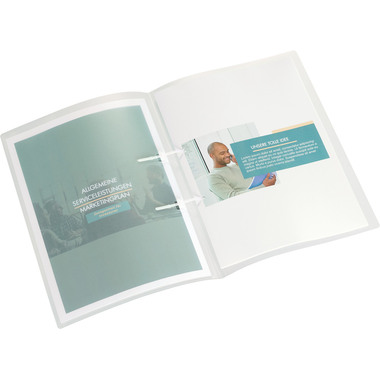 KOLMA Schnellhefter Vario A4 11.008.00 transparent,KolmaFlex 80 Blatt