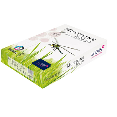 MULTILINE ECO 50 Universal Paper A4 281201 80g, weiss 500 Blatt