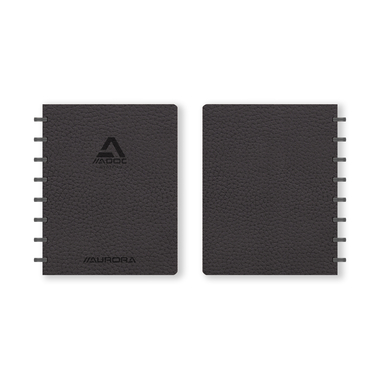 ADOC cartella ad anelli BUSINESS A5 3011.3 nero, rigati 144 pagine