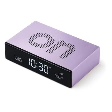 Sveglia Digitale Lexon Flip Premium Viola