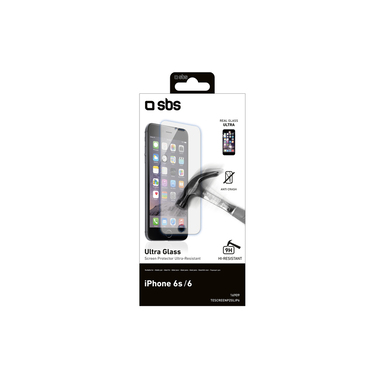 Displayschutz Ultra Glas für iPhone 6, 6s