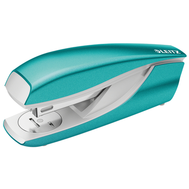 LEITZ Heftgerät NeXXt WOW 5502 55022051 eisblau 30 Blatt