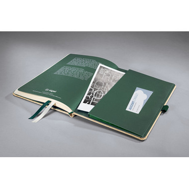 CONCEPTUM Taccuino bamboo A5 CO670 nero, 194 S., colorato