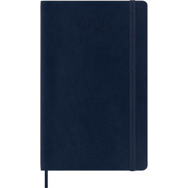 MOLESKINE Agenda settimanale note 25/26 8056999275419 18M foderato SC saphir 13x21cm