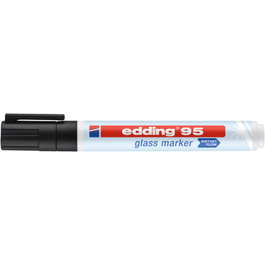 EDDING marqueur de verre 95 95-001 noir