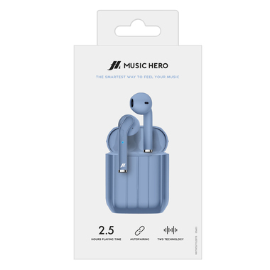 Distinguiti con gli auricolari Style Twin semi in-ear e connettili ai tuoi dispositivi con un semplice gesto.
