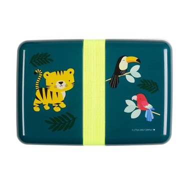 ALLC Lunchbox Tiger SBJTGR14 petrol 18x6x12cm