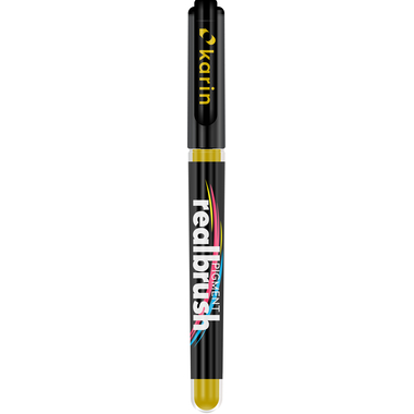 KARIN Real Brush Pen 0.4mm 33Z109 Pigment, oro