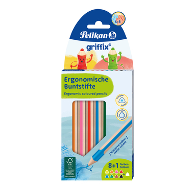 PELIKAN Buntstifte Griffix 700856 assortiert 8+1