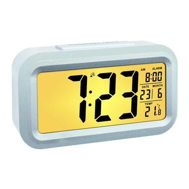 TFA Dostmann Réveil Radio Lumio Plus Blanc/Argent