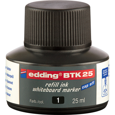 EDDING Nachfülltusche BTK25 BTK-25-1 schwarz
