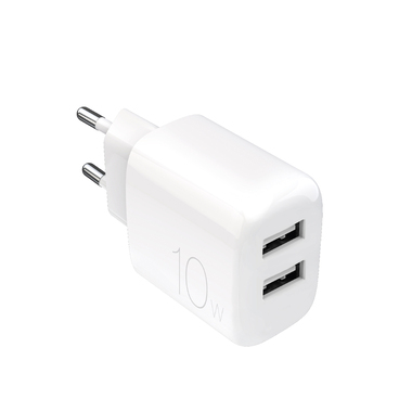 Wall charger DAILY 2 USB-A, 10W | Puro