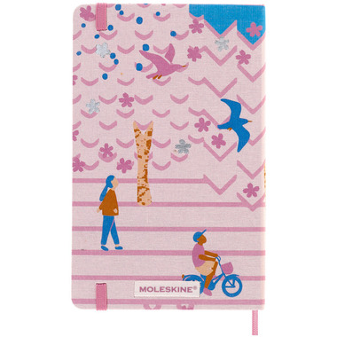 MOLESKINE Notizbuch SAKURA 13x21cm 56598851434 rosa, liniert, 240 Blatt, HC