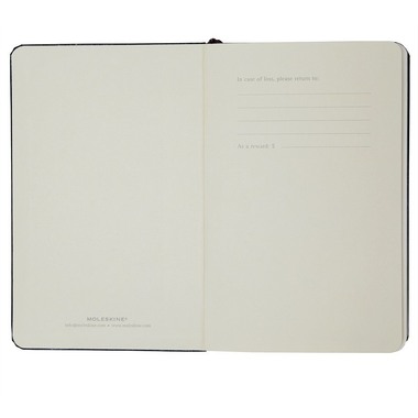 MOLESKINE Taccuino Classic A6 701016 rigato nero