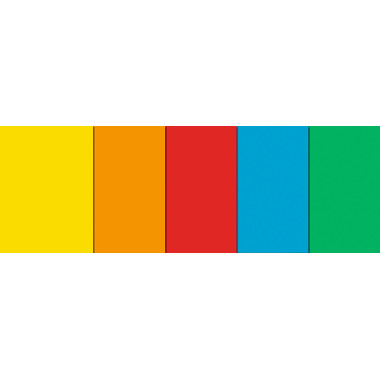 URSUS Carta seta 50x70cm 4612299 colorato 5 fogli