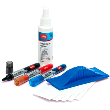 NOBO Starter Kit Whiteboard 34438861 5-teilig