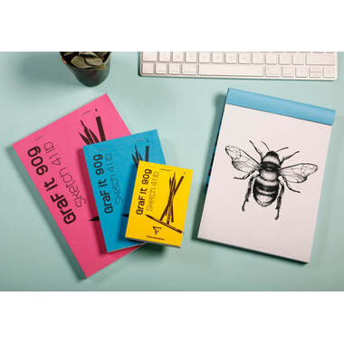 CLAIREFONTAINE Skizzenblock Graf it A4 96623C Sortiert 80 Blatt