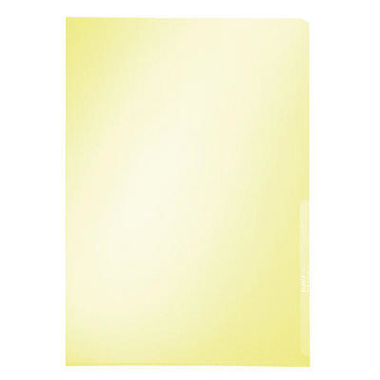 LEITZ Sichtmappen Premium A4 41000015 gelb, 0,15mm 100 Stück