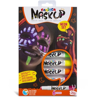 CARIOCA crayon de cire Fluo Box 43156 6 pieces