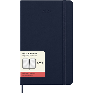 MOLESKINE Agenda Classic Large 2027 DHB2012DC3Y27 1T/1S saphir HC 13x21cm