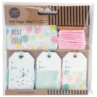 I AM CREATIVE Geschenkanhängerset 4087.98 36 teilig