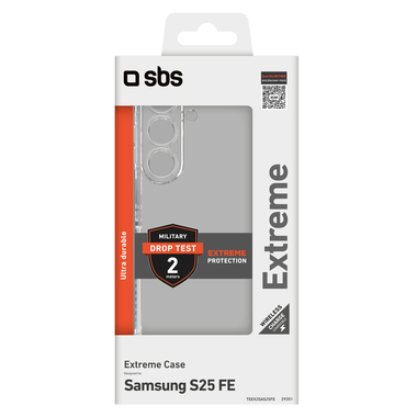 Coque Extreme pour Samsung S25 FE avec test de chute de 2 mètres