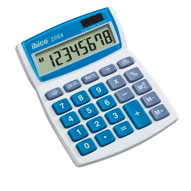 IBICO Calculatrice 208X IB410062 8 chiffres