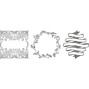 SECURIT Stampo per vetro WINDOODLE WD-3A2-SG A2 Signs 3 pcs