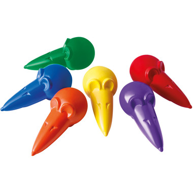PELIKAN Wachsmalmäuse Falschachtel 804073 6 Stück ass.