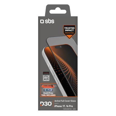 Ultra-resistant screen protector for iPhone 17 | SBS