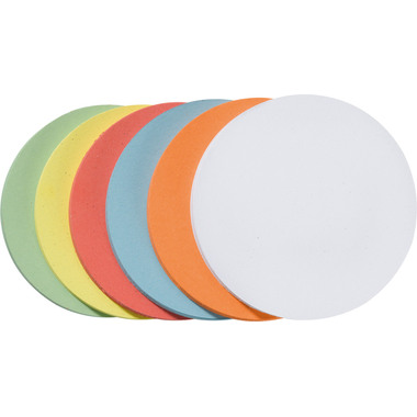 FRANKEN Moderationskarte Kreis UMZH2099 gross 19.5cm, farblich ass.
