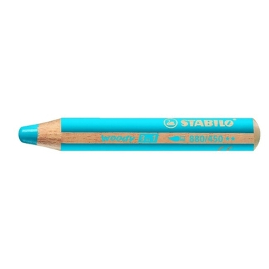 STABILO Farbstifte Woody 3 in 1 880/450 cyanblau