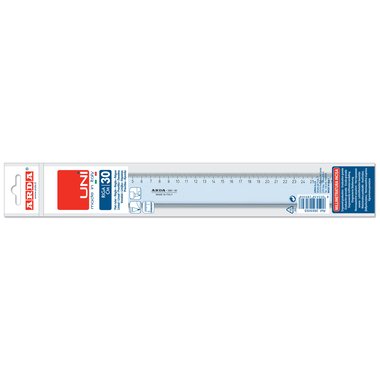 ARDA Righello UNI 30cm 28930SS trasparente