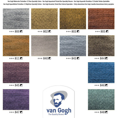 VAN GOGH Pocket Box Speciality 20808640 Set 12 colori