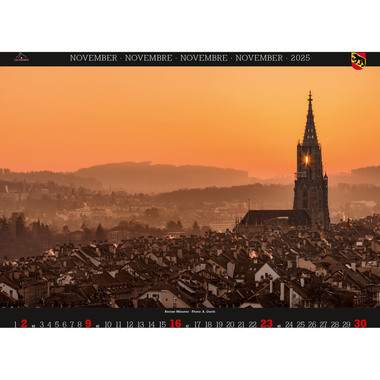 CALENDARIA Bildkalender 2025 783036204963 Bern ML 40x31cm