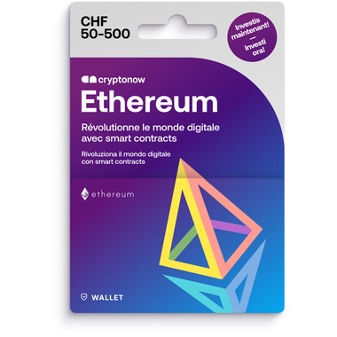 Carta regalo Cryptonow - Ethereum variabel