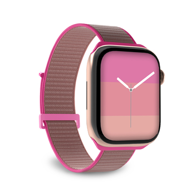 The adjustable, light and colourful strap - perfect for personalising your Apple Watch