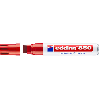 EDDING Permanent Marker 850 5-15mm 850-2 rot