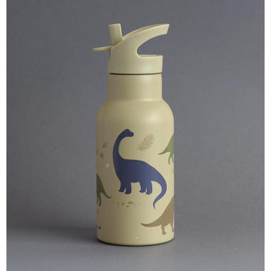 ALLC Trinkflasche Dinosaurs DBSSDI40 beige
