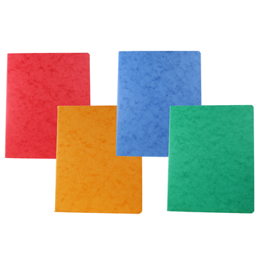 BÜROLINE Cahier ass. 17,5x22cm 610020 quadrillé, 4mm, 80g 48 flls.