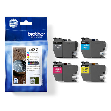 BROTHER Valuepack encre CMYBK LC-422VAL MFC-J5340 550 pages