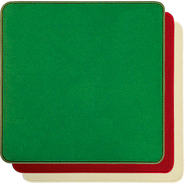 AGMÜLLER Tappeto per jass 3A014302O 60x60cm verde