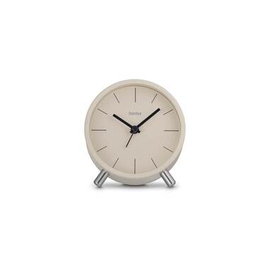 Hama Radio Alarm Clock Flores Gray/Beige