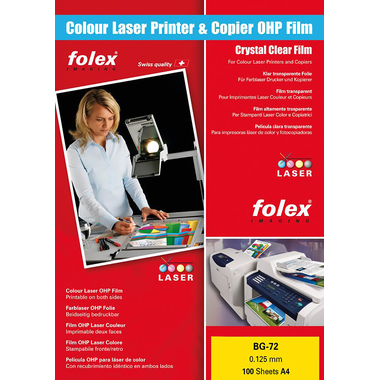 FOLEX Foglio A4 BG72 125my 100 fogli