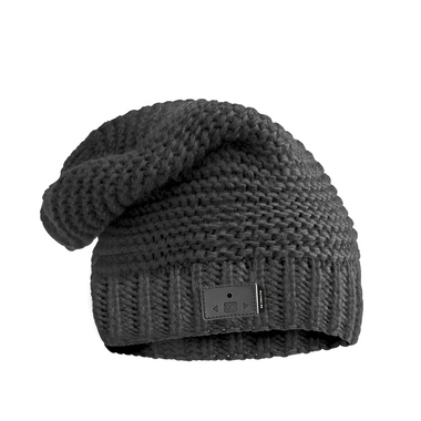 Die lange Beanie-Mütze, um überall kabellos Musik zu hören